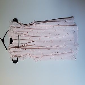 Soft pink sleeveless top